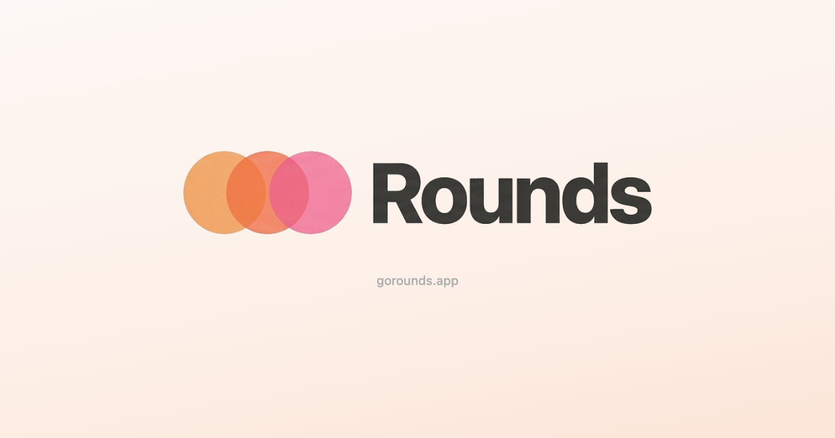 Rounds: Finde Leute für dein Erlebnis